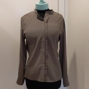 Mandarin color blouse